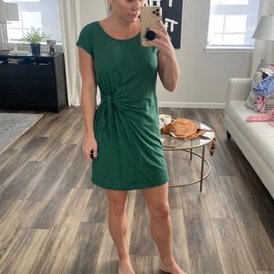 Green Short Dress/Beach Coverup - Worn Twice, comfy!